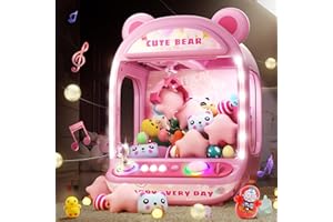 Skirfy Claws Machines for Kids,Unicorns Toys for Age 6+,Kids Games Mini Vending Machines with Squishys Toy Candy Dispenser,Claws Game Machine,Birthday for Girls Age 8-12