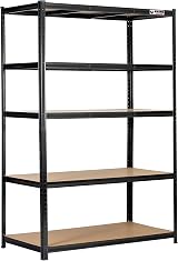 Rhino Racking 5 Tier Heavy Duty Garage Shelving Unit 200 kg per Shelf 1000 kg