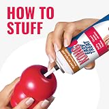 KONG Classic Stuffable Dog Toy Red Rubber Fetch Chew Medium Dogs view 5