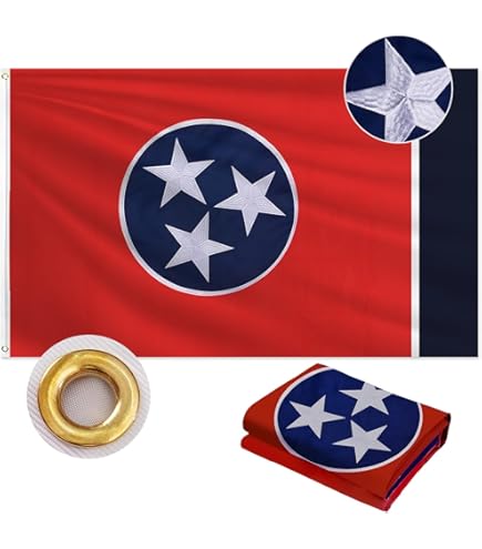 3X5 North Carolina Republic May 20 1775-1861 EMBROIDERED Cotton Flag Banner