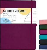 ISLAND A4 Lined Notebook 320 Pages Hardcover 100gsm
