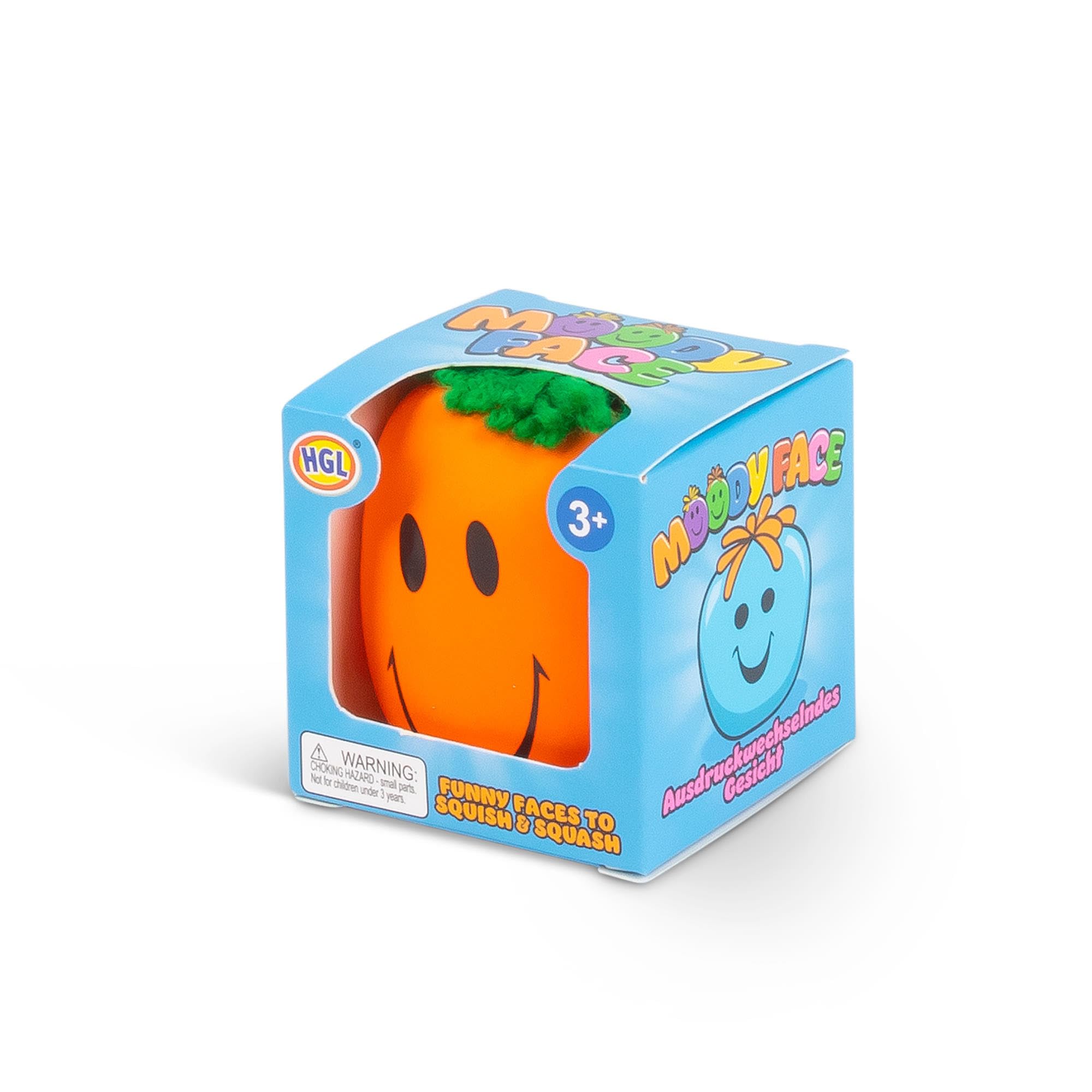 Moody Faces Stress Ball - Assorted