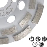 Diamond Cup Grinder 125mm Concrete Universal 5" x 22.2mm Double Row view 5