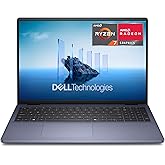 Dell 16 Laptop DC16256-16.0-inch 16:10 FHD+ Anti-Glare Non-Touch Display, AMD Ryzen 7 250, AMD Radeon Graphics, 16GB Memory, 1TB SSD, Backlit Keyboard with Fingerprint Reader, Windows 11 Home
