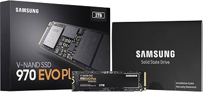 Samsung 970 EVO Plus 2TB NVMe M.2 SSD PCIe Gen 3 Internal Solid State Drive