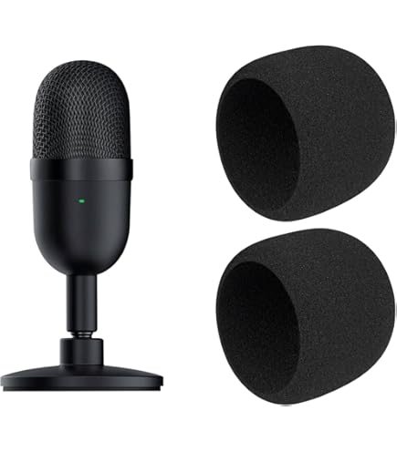 Amazon.com: SOULWIT 2Pcs Pop Filter for Razer Seiren V3 Mini