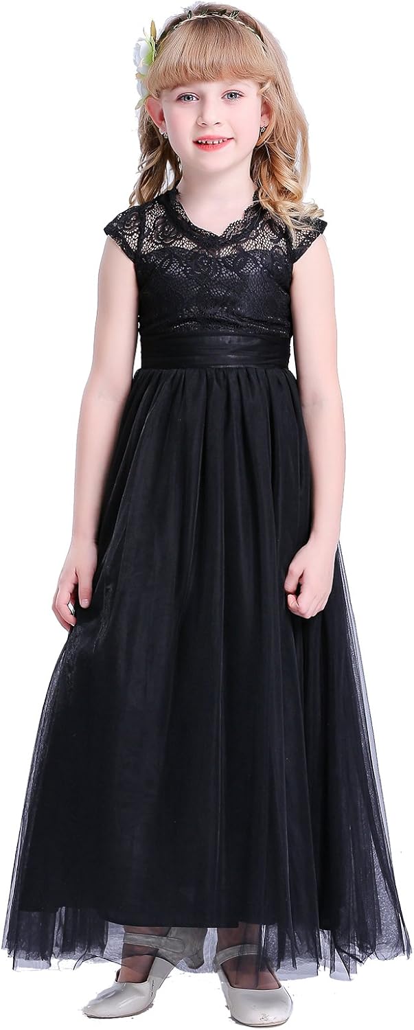 happy rose flower girl dress