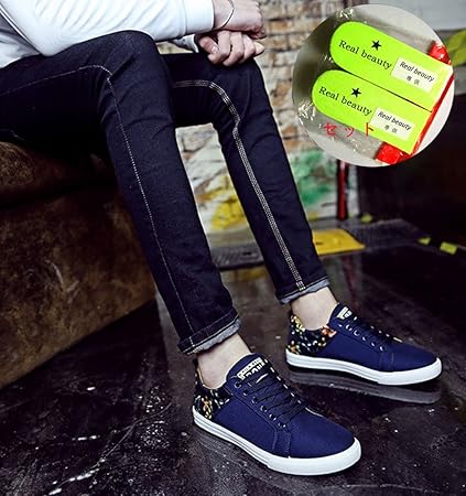 Amazon Co Jp 春 夏 メンズ 靴 カジュアルシューズ スニーカー 通気性良い オシャレx712 26 5 ブルー 家電 カメラ