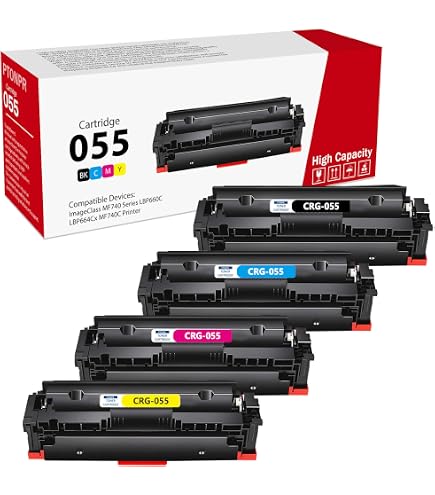 プリンター・複合機 Canon Cartridge 055H Black/Magenta/Cyan Canon 055H Toner Cartridge 1 Original Magenta : Amazon.ca: Office