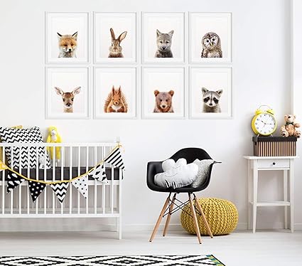 wolf themed baby room