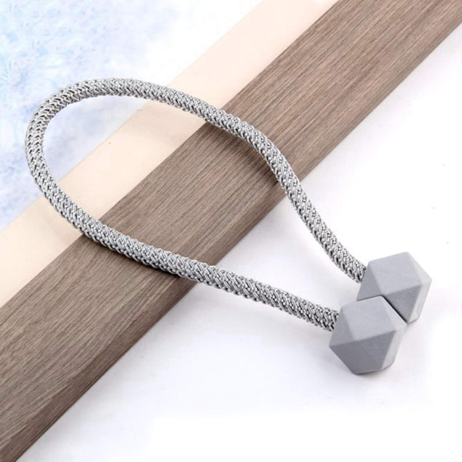 6 Pcs Magnetic Curtain Tie Backs, European Curtain Tiebacks Curtain Holdbacks Modern Simple Style Drape Tie Backs - Image 5