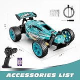 Tecnock RC Car 1:18 20 KMH 2WD 2.4GHz Off Road with Rechargeable Batteries view 7