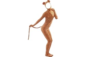 Howriis Open Face Bodysuit Unisex Spandex Zentai Costume - Stretch Adult Disappearing Man Body Suit for Halloween & Cosplay