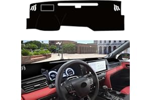 FormiPow Dash Mat for 2025 2026 Toyota Camry, Non-Slip Dash Covers, UV Protection, Premium Suede, Car Dashboard Protector & Sunshield (with HUD Black Edge)