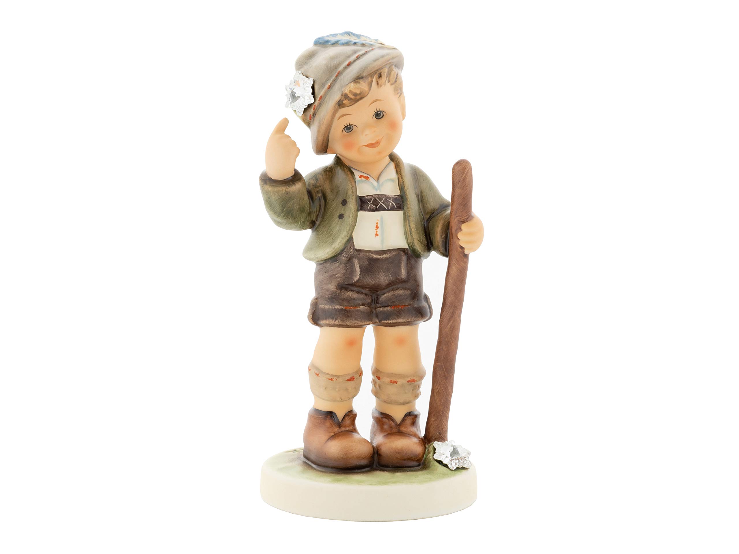 M.I.Hummel Hum 2395 My Edelweiss Accentuated Eyes Figures, Ceramic, Multi-Colour, One Size