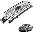 munirater Front Bumper Radiator Grille Assembly Chrome with Base Rail Replacement for 2018-2020 F-150 Pickup 4-Door JL3Z8200EA