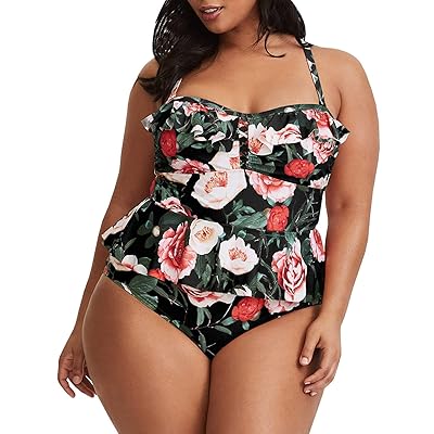 Plus 2 piece swimsuits Clearance
