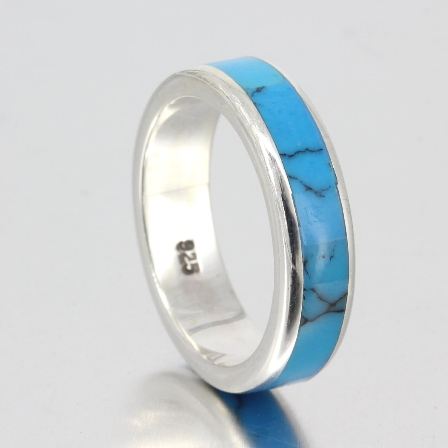 Amazon Orris 指輪 シルバー 925 ターコイズ カッコイイ オシャレ トルコ石 男女 兼用 パワーストーン リング メンズ 21 ジュエリー 通販