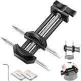 NEEWER Camera Lens Vise Tool Kit with Flat & Pointed Tips, All Metal Lens Repair Thread Restoration Spanner Set with 10-90mm