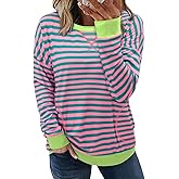 onlypuff Womens Tops Long Sleeve Pocke Shirts Ladies Trendy Tunic Fall Fashion Ladies Blouse Pink L