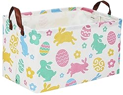 Sanjiaofen Rectangular Easter Baskets, Easket