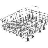 Upgraded 00770545 20007749 Dishwasher Lower Rack Replacement for Bosch Dishwasher Rack SHX3AR75UC SHE3ARF5UC Bottom Rack Bosch Thermador Dishwasher Parts Ascenta 100 Series Dish Rack Basket Drawer