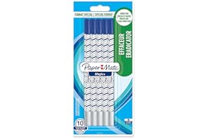 Paper Mate S0244501 Magic+ Eradicator and Correction Pen Fine Nib - Blue (Pack of 10)