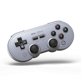Amazon Com 8bitdo Sn30 Pro Bluetooth Gamepad Gray Edition Nintendo Switch Video Games
