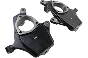 MID VALLEY 2" Drop Spindles Suspension Lowering Kit 1999-2007 For Chevy Silverado 1500 Tahoe Avalanche 1500 For GMC Sierra 1500 Yukon 1500 For 1999-2006 Cadillac Escalade 2WD/4WD/AWD Bell 2508