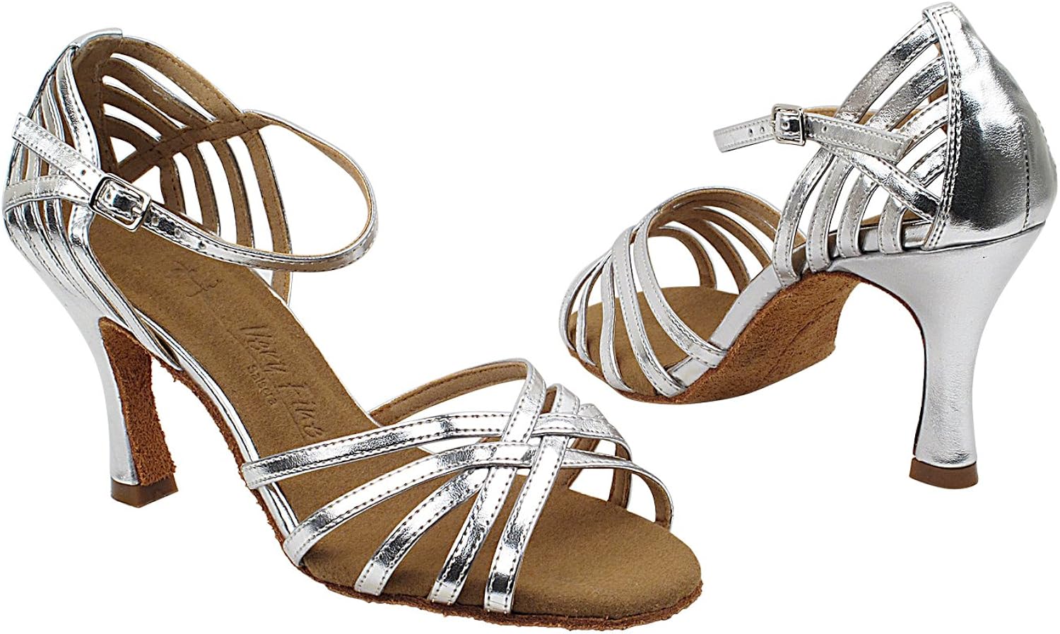 Gold Pigeon Shoes Partyschuhe für Frauen Abend Heel 3" Größe10 7032