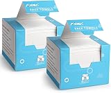 AIDEA Face Towels Disposable 100 Ct (2 Box) Cleansing Wipes for Sensitive Skin