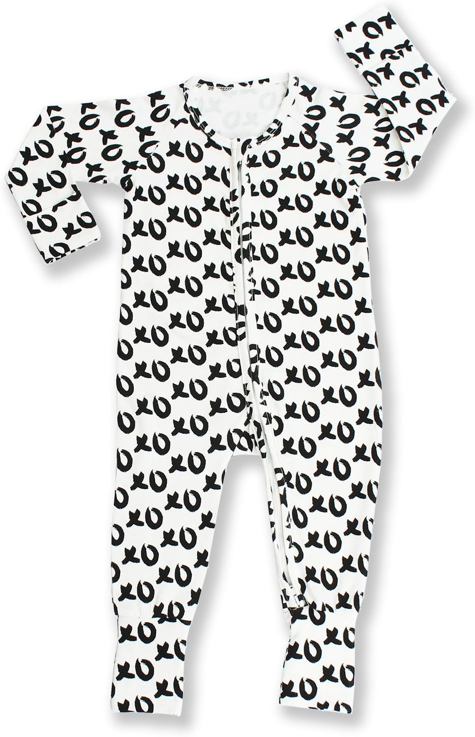 Pajammie Zipsuit Unisex Baby Bamboo and Organic Cotton Romper Footie with 2-way zip (Newborn - 24 months)