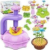 Zappyway Fabric Flower Bouquets Toys - Creative DIY Crafts for Girls Ages 4-8, Unique Floral Market Toy, Inspiring Arts & Crafts Educational Set, Perfect for Preschool Learning and Birthday Gifts