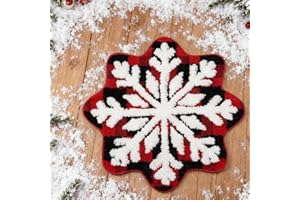 Christmas Rugs Anti-Slip Round Small Carpet for Living Room Bedroom Mats Christmas Tree Decoration Home Rug Festive Party Dec