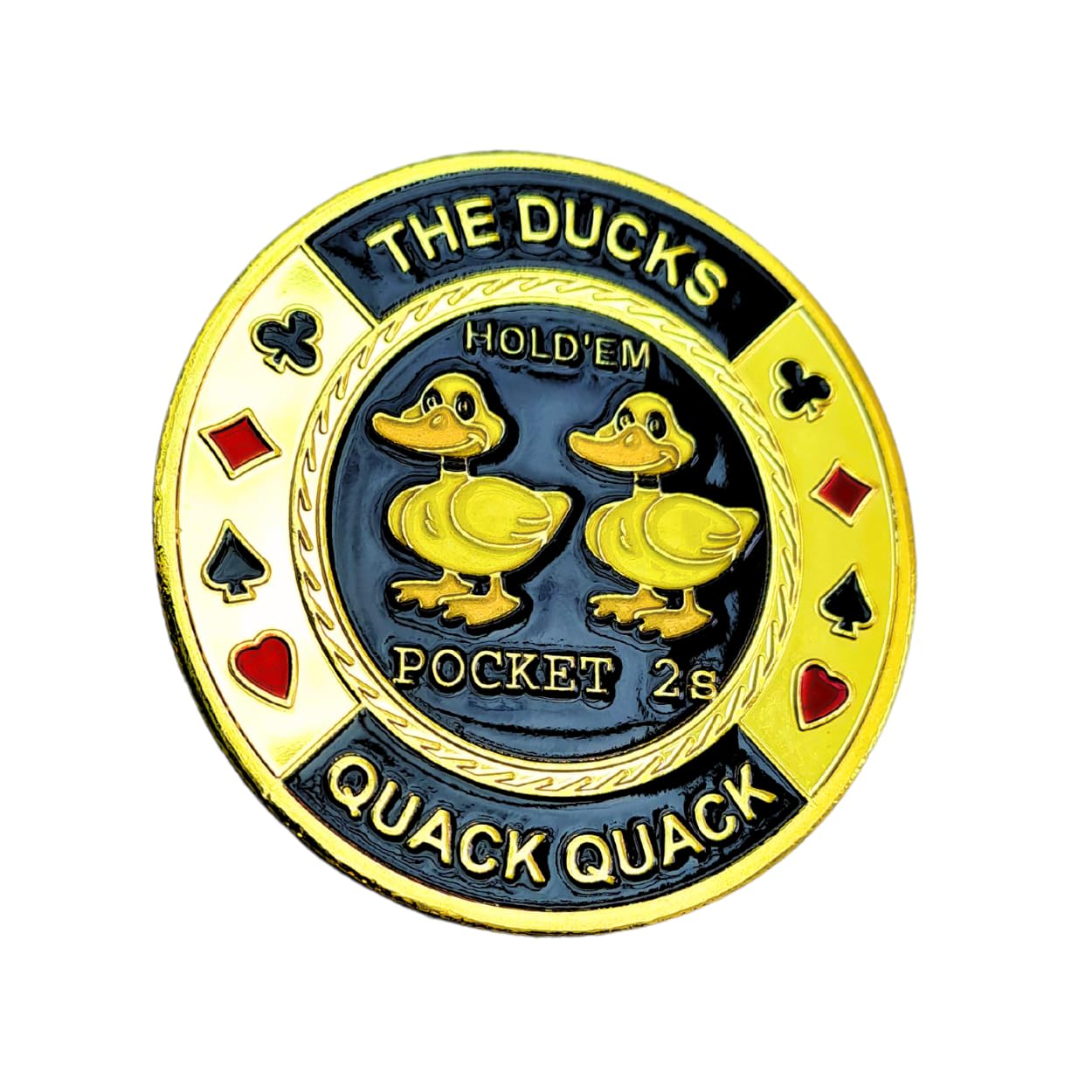 Poker Card-Guard - Ducks (Pair of Twos)