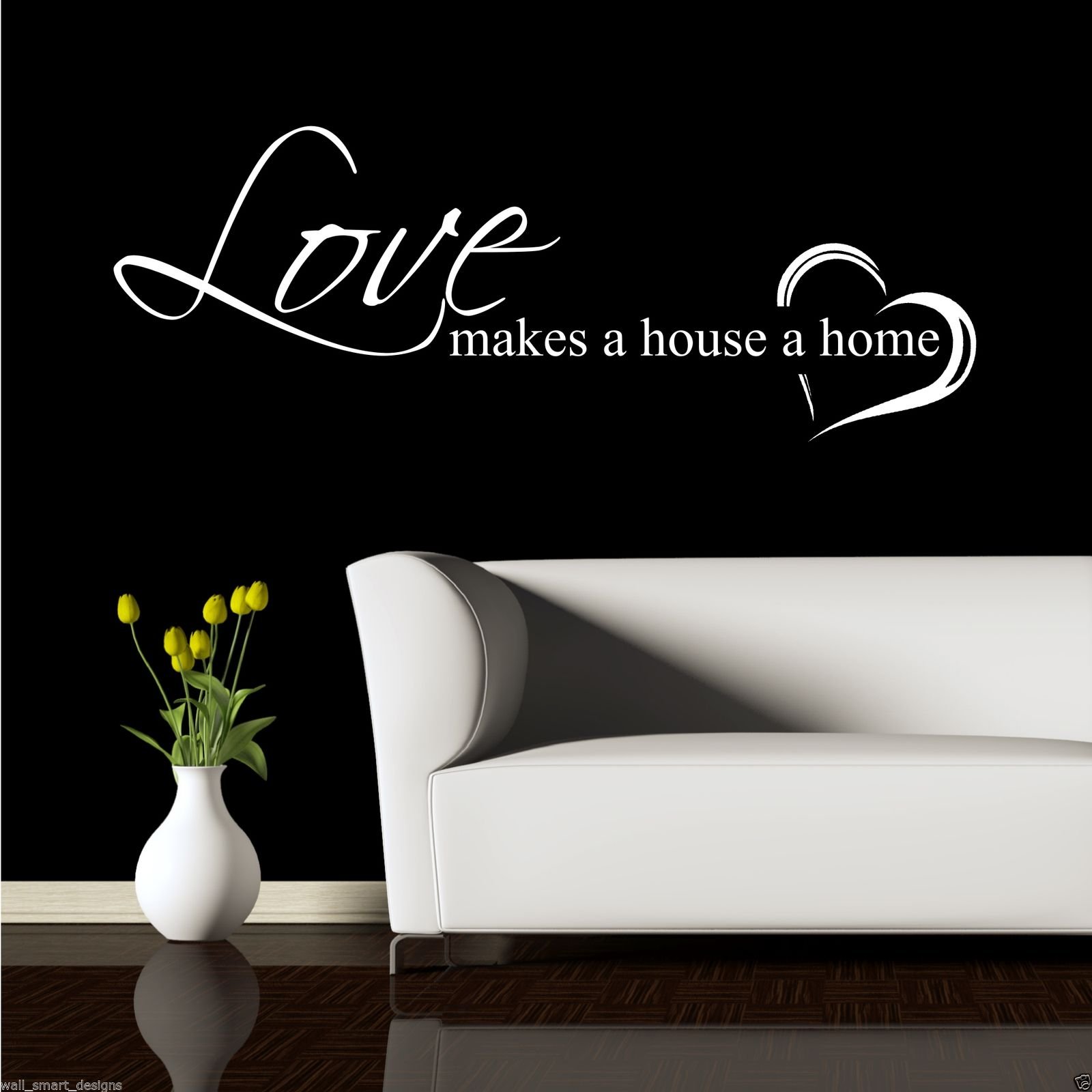 Home Love Family Wall Art Sticker Quote Decal Mural Stencil Transfer Graphic