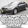 Winjet Hubcaps 16 Inch Wheel Covers for Nissan Altima Sedan 2013-2018 [2013 2014 2015 2016 2017 2018 Nissan Altima Sedan] Wheel Rim Covers, Heavy Duty PP Material (16 Inch Set of 4, Lacquer)