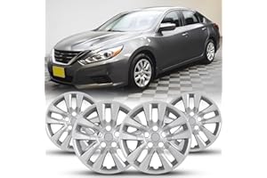 Winjet Hubcaps 16 Inch Wheel Covers for Nissan Altima Sedan 2013-2018 [2013 2014 2015 2016 2017 2018 Nissan Altima Sedan] Wheel Rim Covers, Heavy Duty PP Material (16 Inch Set of 4, Lacquer)