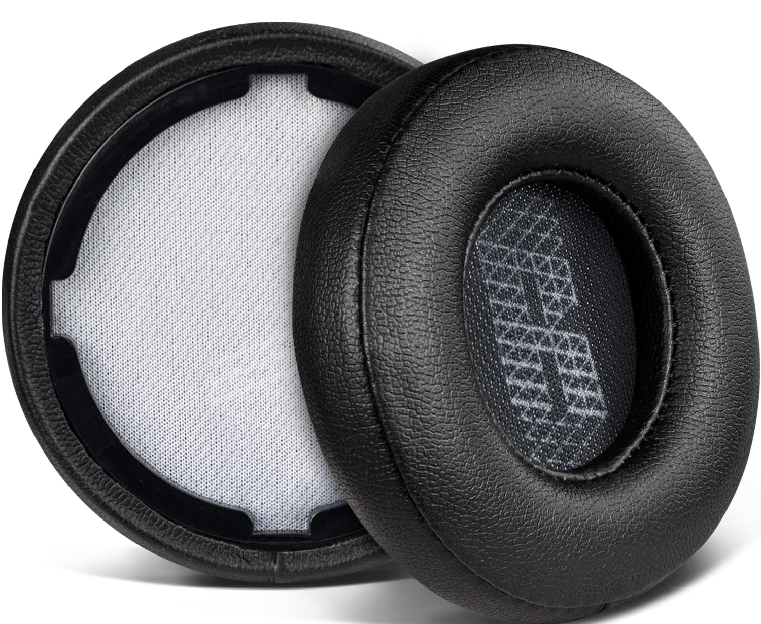 SOULWIT Replacement Ear Pads for JBL Live 400BT/Live 400 BT On-Ear Wireless Headphone, Earpads Cushions with Softer Protein Leather, Noise Isolation Foam - Black