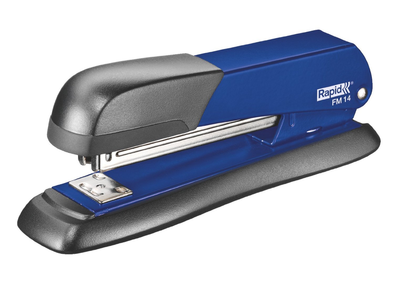 Rapid FM14 Full Strip Stapler, 25 Sheet Capacity, Stapling, Tacking and Pinning, Ergonomic Design, Metal Body, Blue, 5000280