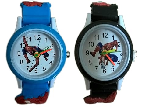 Rana watches Spider-man Analogue Multicolour Dial Boys Watch