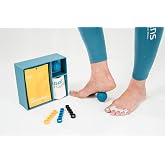 Gait Happens Foot Health Kit &ndash; Strengthen &amp; Mobilize Your Feet. Includes: Toe Spacers, Toe Strengtheners, Massage Ball, Resistance Band and Carrying Bag