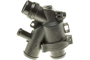 MotoRad 766-192 Integrated Housing Thermostat - 192 Degrees | Fits select Jaguar F-Type, XF, XFR, XFR-S, XJ, XJR, XK, XKR, XKR-S, Land Rover LR4, Range Rover, Range Rover Sport