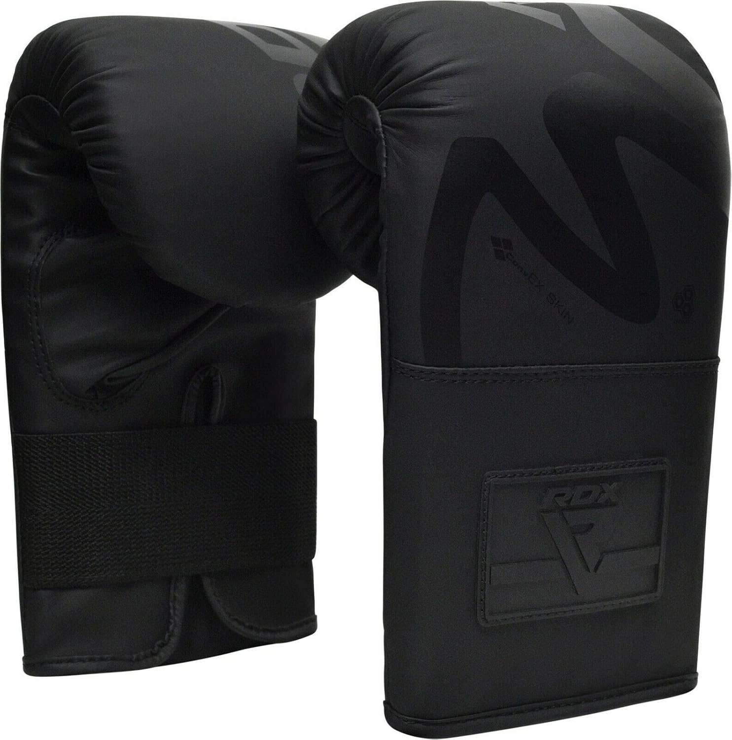 RDX Boxing Pads and Bag Gloves Set, Convex Skin Leather Hook and Jab Target Focus with Punch Mitts, Hand Strike Shield for Muay Thai, Boxercise, Kickboxing, Martial Arts, Karate, MMA Training: Sports & Outdoors