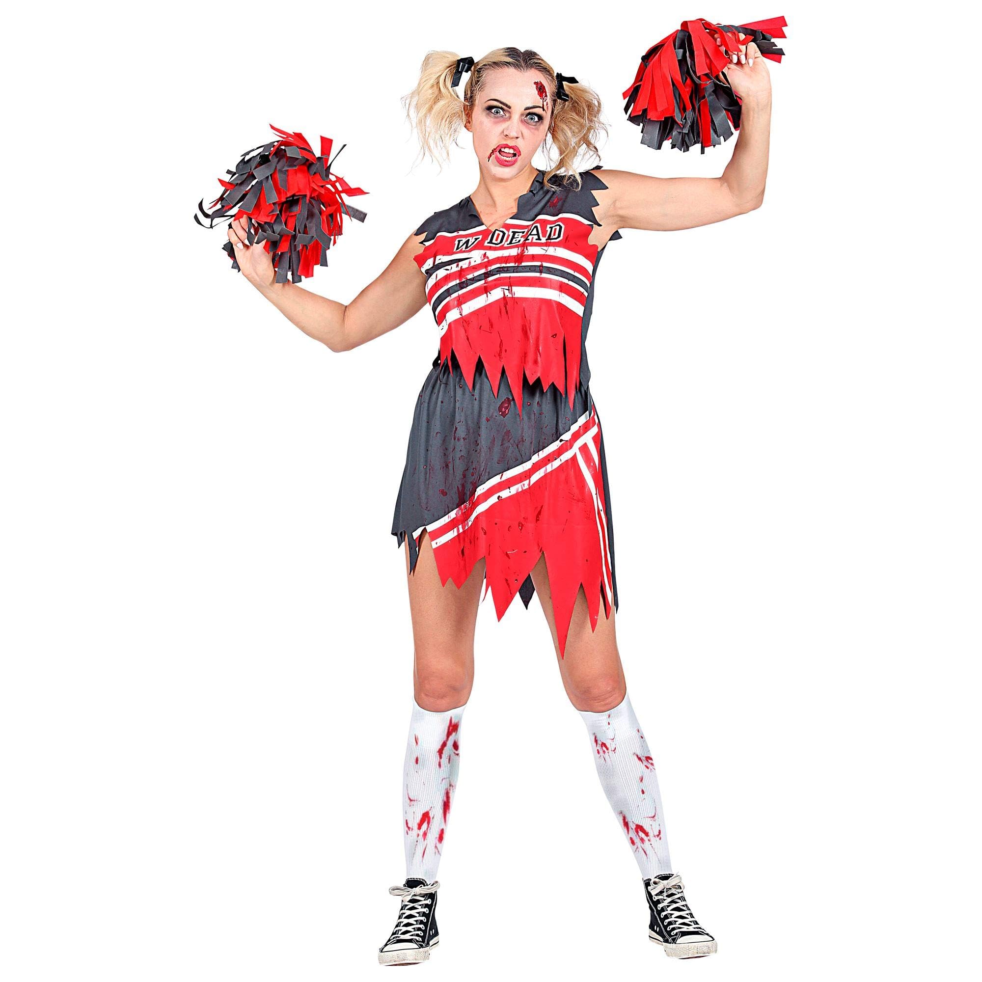Widmann-Cheerleader Zombie Women's Costume M multi-coloured
