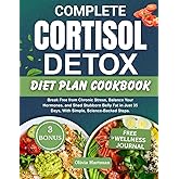 Complete Cortisol Detox Diet Plan: Break Free from Chronic Stress, Balance Your Hormones, and Shed Stubborn Belly Fat in Just 35 Days, With Simple, Science-Backed Steps.
