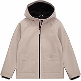 Rokka&Rolla Boys' Water-Resistant Fleece Lined Windbreaker Ripstop Transitional Jacket