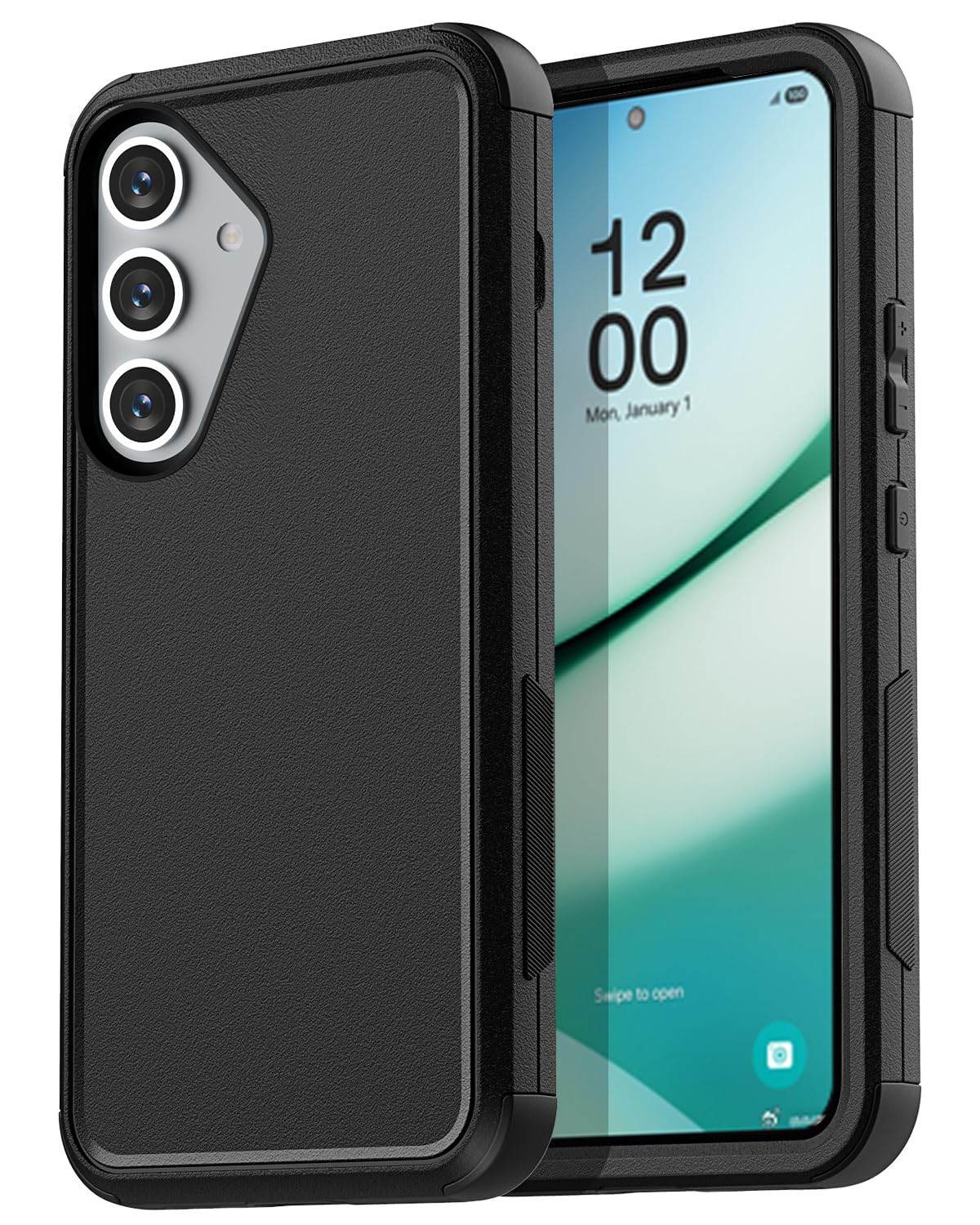 AICase for Samsung Galaxy S25 Case,3-Layer Heavy