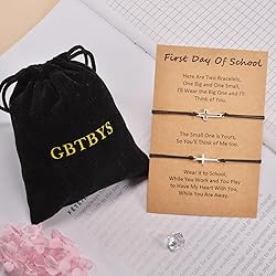 GBTBYS First Day of School Gift 2 Pcs Cross