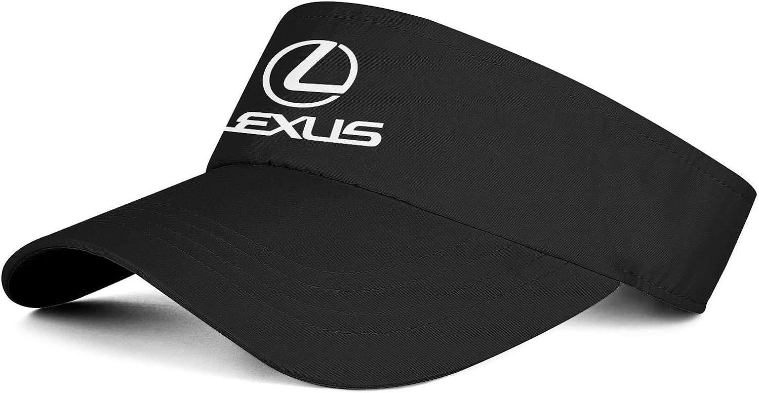 Le-xus Hat-Cars-Trucker Cap Black Cotton Peak Visor Hats for Men Women: Clothing
